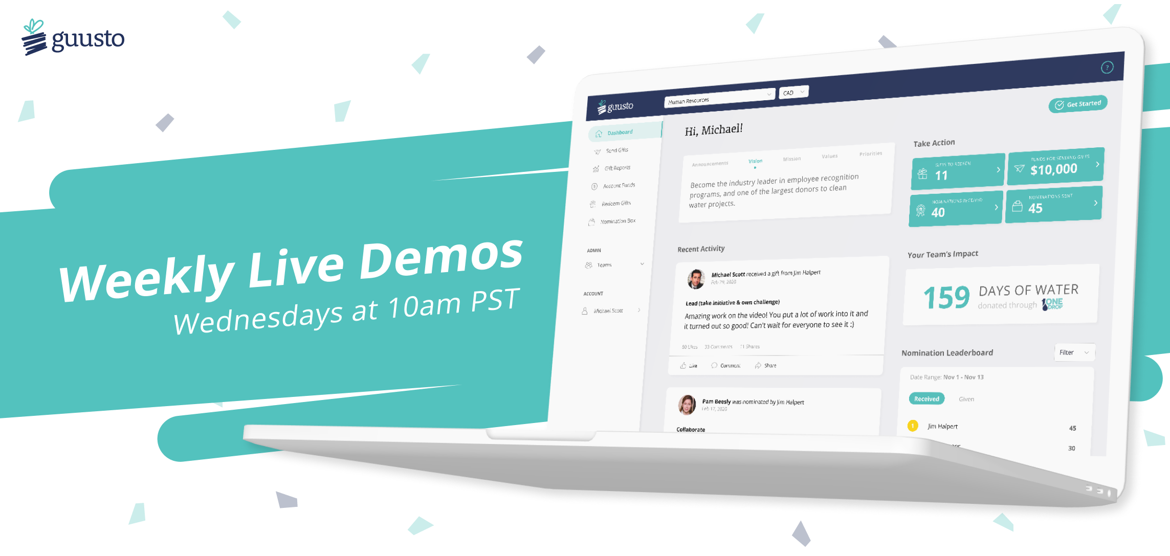 Weekly Live Demos